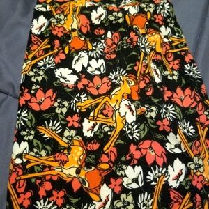 Lularoe OS Bambi Disney Leggings